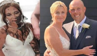 Nikaha dakikalar kala görümcenin intikamı ağır oldu! Gelini siyaha boyadı