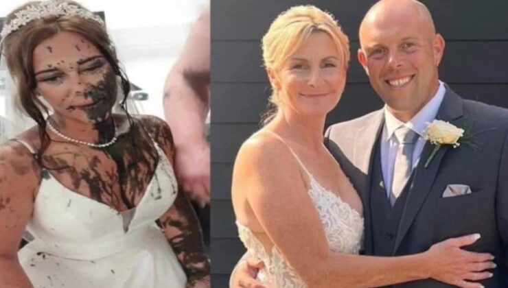 Nikaha dakikalar kala görümcenin intikamı ağır oldu! Gelini siyaha boyadı