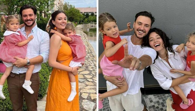 Pelin Akil ve Anıl Altan kızlarının doğum günü için bir araya geldi!