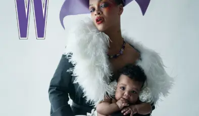 Rihanna Kızı Rocki’nin Yüzünü İlk Kez Dergi Kapağında Paylaştı