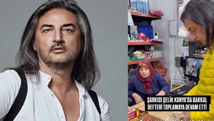 Şarkıcı Çelik yine gönülleri fethetti! Bakkal kapısındaki not duygulandırdı