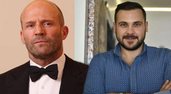 Ümit Erdim ile Jason Statham Antalya’da bir araya geldi