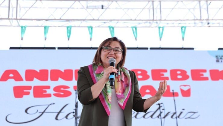 Fatma Şahin’den Anneler Günü’nde anlamlı buluşma! Bebek festivalinde ailelerle buluştu