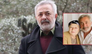 Mehmet Aslantuğ’un en acı günü! Annesi son yolculuğuna uğurlandı